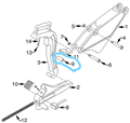 54604.1.jpg Petol T3W Rig Wrench Part # HU60 Upper Jaw Bushing Ref # 9 Petol Gearench Tools