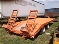 1988 International Trailer 16ft flat and 4 ft dove with ramps - SOLD International 16' ft Flat Trailer & 4' ft Dove Image