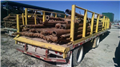 2000 Fontaine Step Deck Pipe Trailer with Winch - SOLD Fontaine Step Deck Pipe Trailer Image
