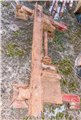 Set of 3 Leveling Jacks for Cable Tool Drill Rig Bucyrus Erie Image