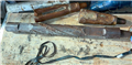 Spiral Stabilizer to Run Above 6" Drill Bits on Cable Well Rig String.  Generic Image
