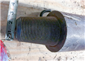 72442.15.jpg Spiral Stabilizer to Run Above 6" Drill Bits on Cable Well Rig String.  Generic