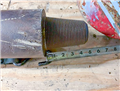 72442.16.jpg Spiral Stabilizer to Run Above 6" Drill Bits on Cable Well Rig String.  Generic
