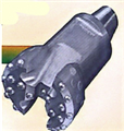 Trident 6-1/8" Drop Center Carbide Button Cable Tool Drill Bit, 2-1/4" X 3-1/4" Pin Thread, New, Made In USA Trident 6125DCD225X325PNW Image