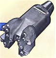 Soft Rock 6" Carbide Button Cable Tool Drill Bit, 2" X 3" Pin Thread, New, Made In USA Trident 65SRD2X3PNW Image