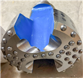 74801.2.jpg TRIDENT SUPREME 9-3/4" Flat Face Carbide Button Cable Tool Drill Bit, 2-1/4" X 3-1/4" Pin Connection Trident