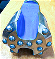 74809.4.jpg TRIDENT SUPREME 3-7/8" Flat Face Carbide Button Cable Tool Drill Bit 1-5/8" X 2-5/8" Pin Thread Trident