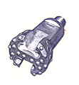 TRIDENT SUPREME 8" Flat Face Carbide Button Cable Tool Drill Bit 2-3/4”x3-3/4” Connection Trident 8FFD275X375PNM Image