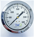 3,000 PSI Liquid-Filled 4" Panel-Mount Pressure Gauge Generic 3,000 PSI Image