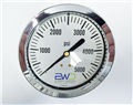 5,000 PSI Liquid-Filled 4" Panel-Mount Pressure Gauge Generic 5,000 PSI  Image